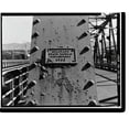 Historic Print, Fifth Street Bridge, U.S. 50 at Colorado River, Grand