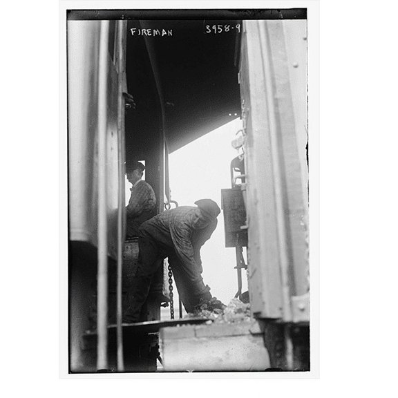 Historic Print, Fireman, 18" x 24"