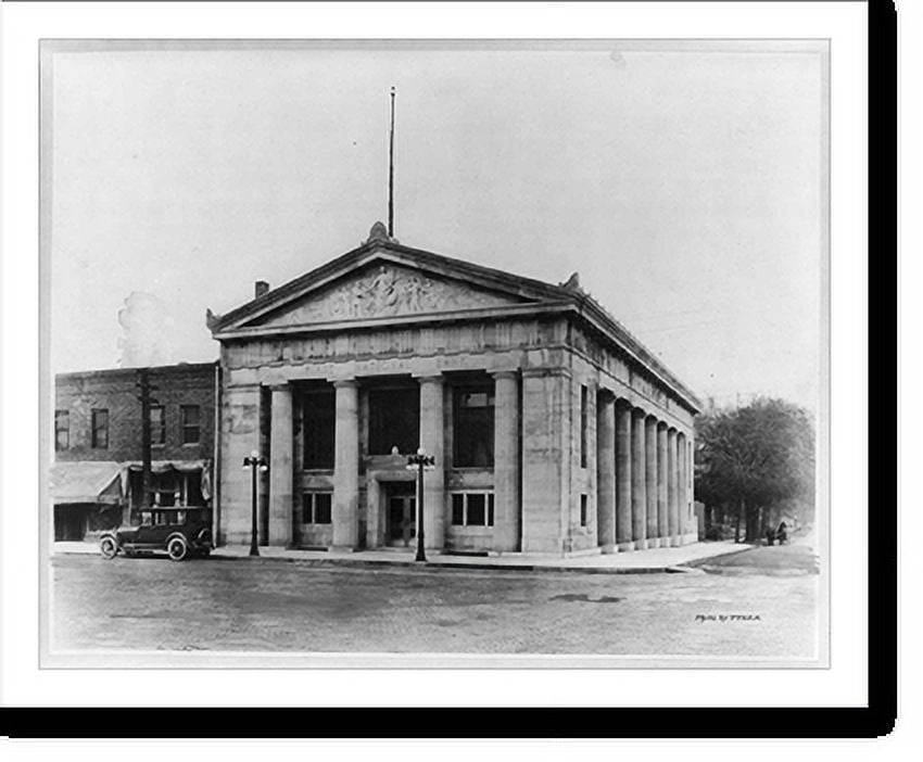 Historic Print, [First National Bank, Newton, Ga.], 16" x 20"