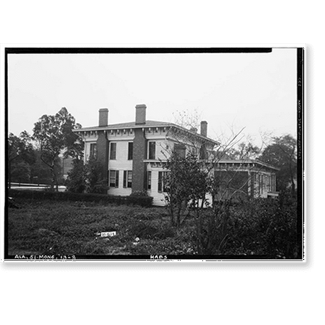 Historic Print, First White House of the Confederacy, 625 Washington