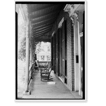 Historic Print, Fitzpatrick-Saffold House, 442 South McDonough Street, Montgomery, Montgomery County, AL - 9, 16" x 20"