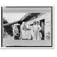 thumbnail image 1 of Historic Print, [Five peasant women standing outside of log house, Russia], 18" x 24", 1 of 3