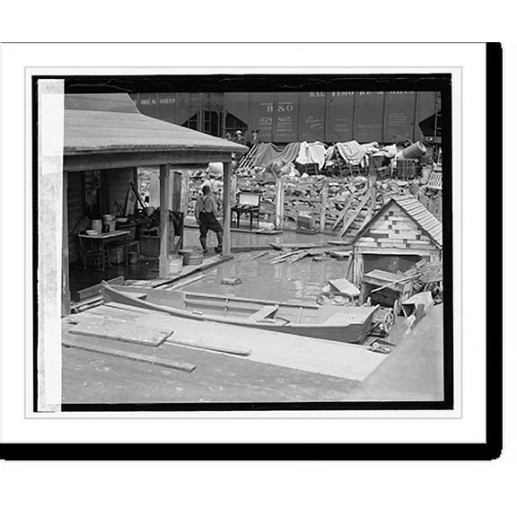 Historic Print, [Flood] - 12, 16" x 20"