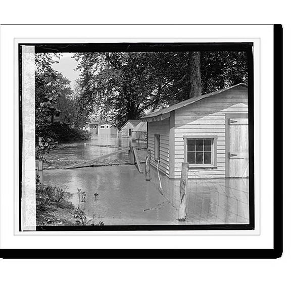 Historic Print, [Flood] - 9, 18" x 24"