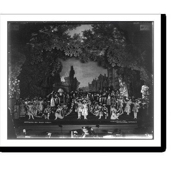 Historic Print, Flower Dance, Constantinople, 18" x 24"