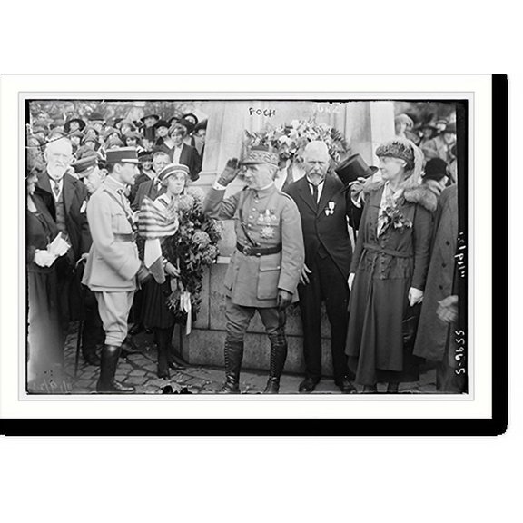 Historic Print, Foch and G.F. Kunz, 18" x 24"