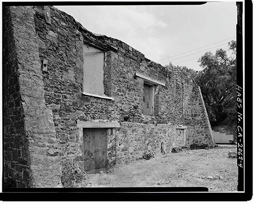 Historic Print, Forbes Mill Addition, Church & East Main Streets, Los