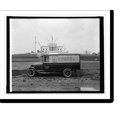 Historic Print, Ford Motor Co., Banner Laundry truck at Geo. Wash. Mem
