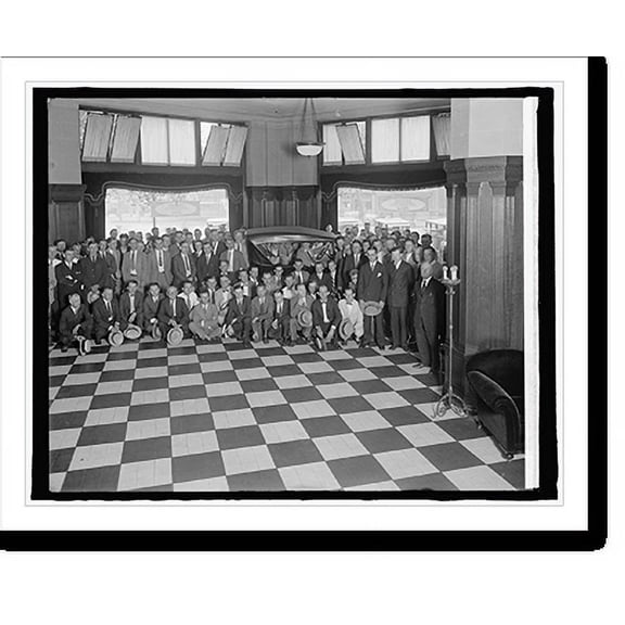 Historic Print, Ford Motor Co. dealers, 16" x 20"