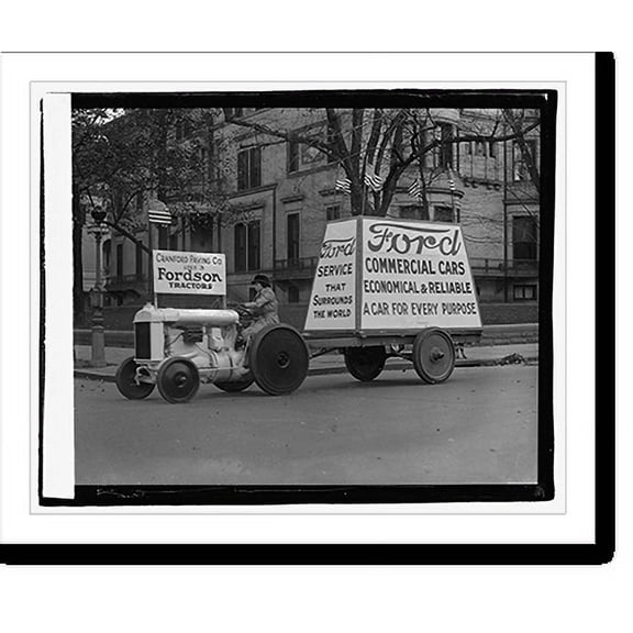 Historic Print, Fordson tractor, 16" x 20"