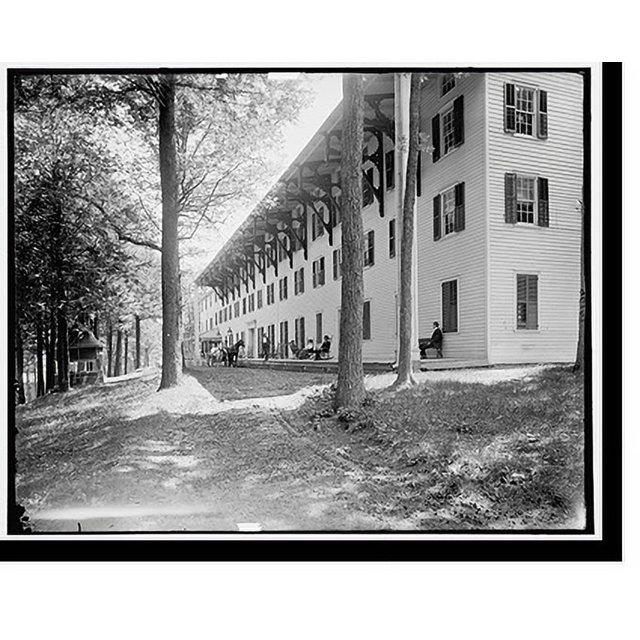 Historic Print, [Forest House, Budd's Lake, New Jersey], 16" x 20