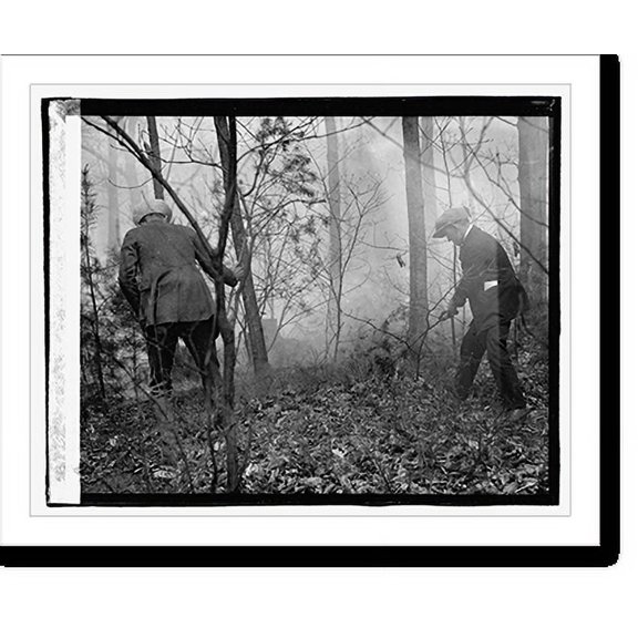 Historic Print, Forest fire, 4/25/23, 16" x 20"