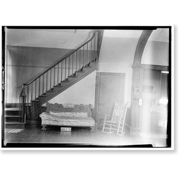 Historic Print, Forks of Cypress, Savannah Road (Jackson Road