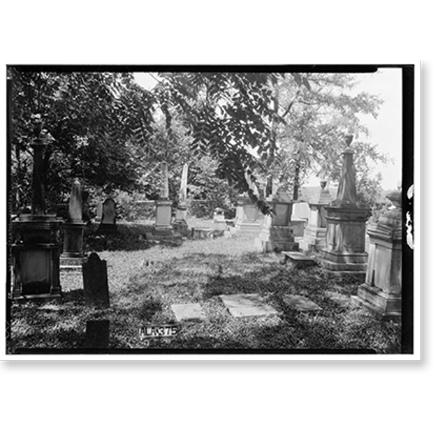 Historic Print, Forks of Cypress, Savannah Road (Jackson Road