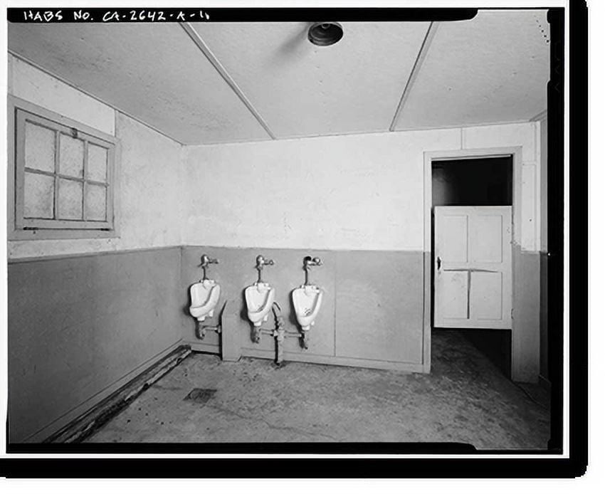 Historic Print, Fort Barry, Theater, Fort Barry, Rosenstock Road