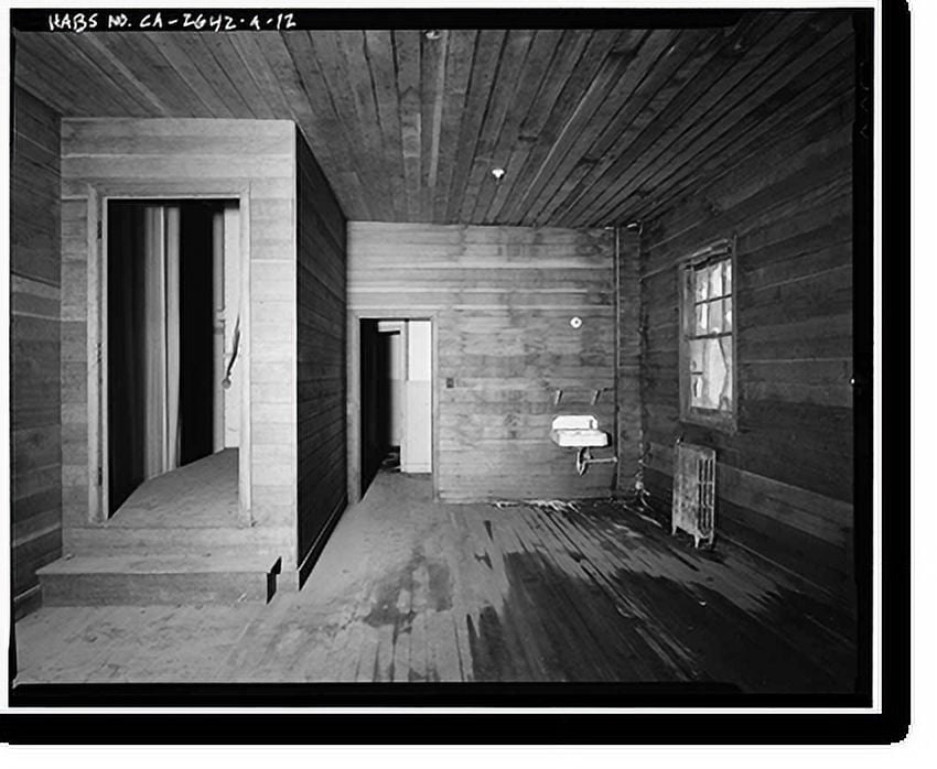 Historic Print, Fort Barry, Theater, Fort Barry, Rosenstock Road