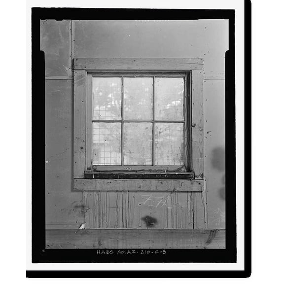 Historic Print, Fort Huachuca, Cavalry Stable, Clarkson Road, Sierra Vista vicinity, Cochise County, AZ - 25, 16" x 20"