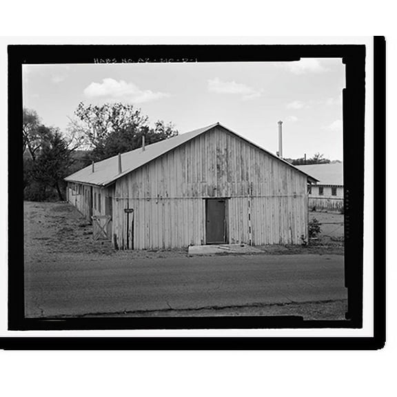 Historic Print, Fort Huachuca, Cavalry Stable, Clarkson Road, Sierra Vista vicinity, Cochise County, AZ - 28, 16" x 20"