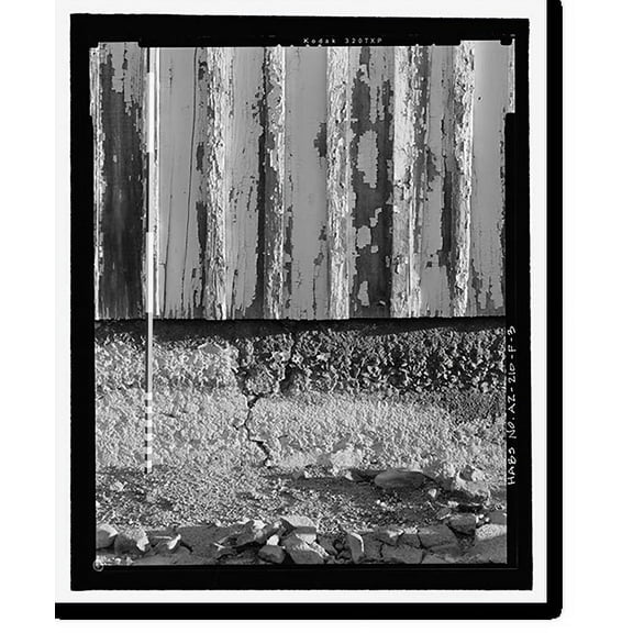 Historic Print, Fort Huachuca, Cavalry Stable, Clarkson Road, Sierra Vista vicinity, Cochise County, AZ - 40, 16" x 20"