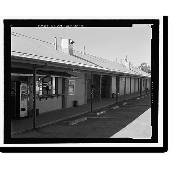 Historic Print, Fort Huachuca, Cavalry Stable, Clarkson Road, Sierra Vista vicinity, Cochise County, AZ - 44, 16" x 20"