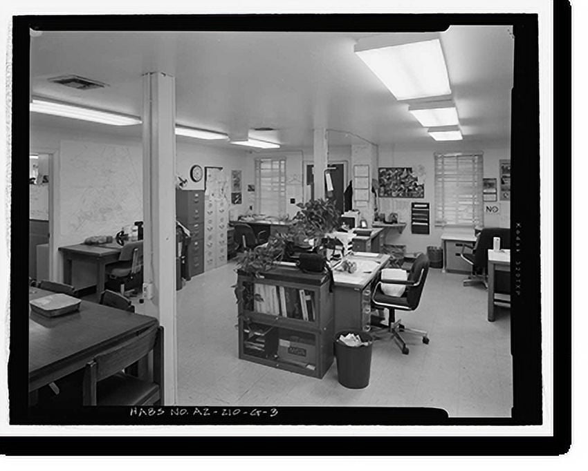 Historic Print, Fort Huachuca, Cavalry Stable, Clarkson Road, Sierra