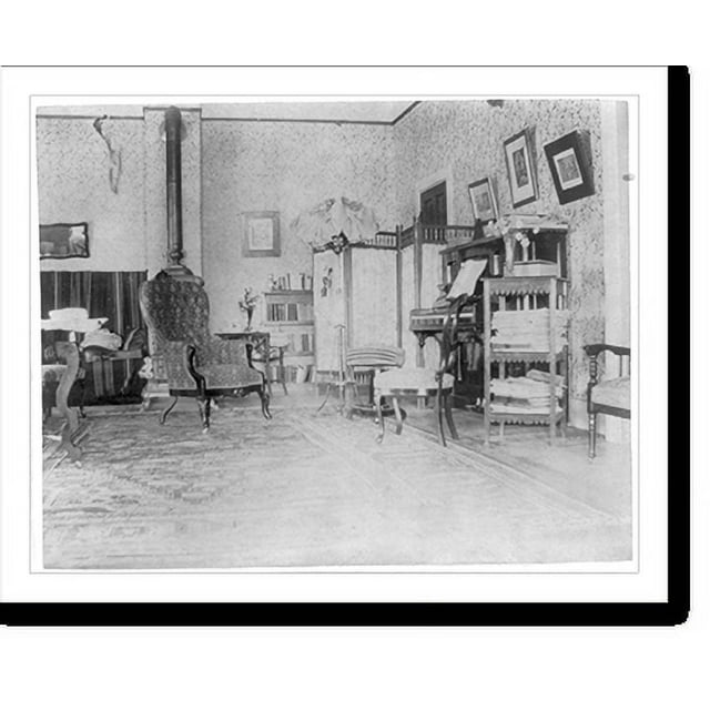 Historic Print, Fort Meade, South Dakota Commanding Officer's Quarters