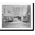 Historic Print, Fort Meade, South Dakota Front of parlor (flashlight