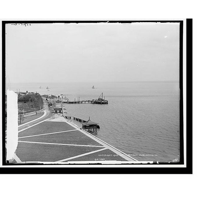 Historic Print, Fort Monroe, Old Point Comfort, Va., 16" x 20