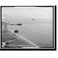 Historic Print, Fort Monroe and entrance to Hampton Roads, Va., 16" x