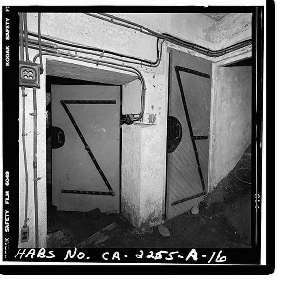 Historic Print, Fort Rosecrans, Mining Casemate, Point Loma, San Diego, San Diego County, CA - 16, 18" x 24"