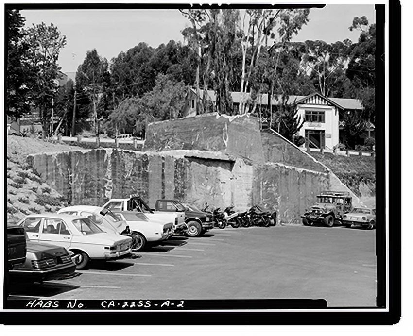 Historic Print, Fort Rosecrans, Mining Casemate, Point Loma, San Diego