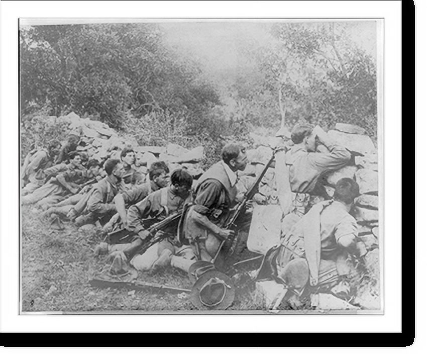 Historic Print, [Fort Sam Houston, San Antonio, Tex., 1909 Behind