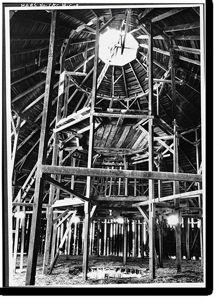 Historic Print, Fountain Grove, Barn, Mendocino Avenue & US Highway 101