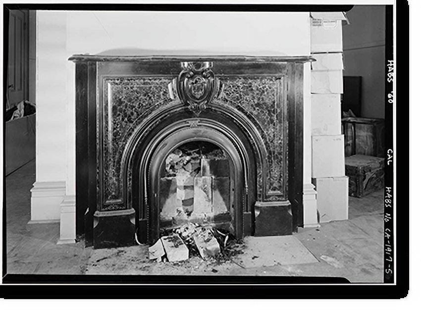 Historic Print, Fountain Grove House, Highway 101, Santa Rosa vicinity