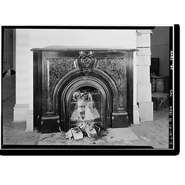 Historic Print, Fountain Grove House, Highway 101, Santa Rosa vicinity