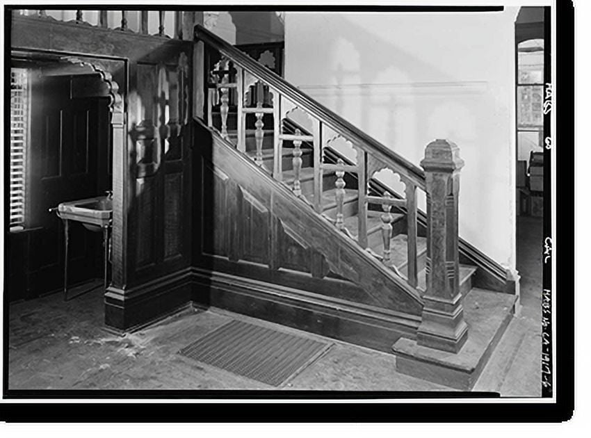 Historic Print, Fountain Grove House, Highway 101, Santa Rosa vicinity