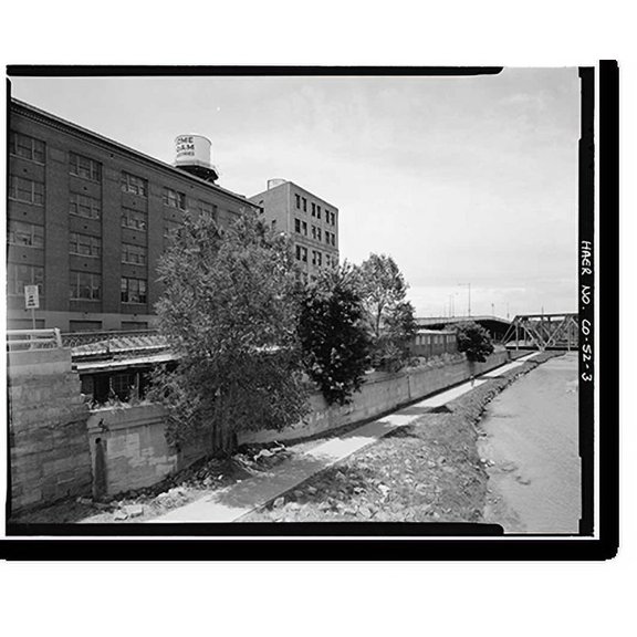 Historic Print, Fourteenth Street Viaduct, Fourteenth Street at Wazee Street, Denver, Denver County, CO - 3, 16" x 20"