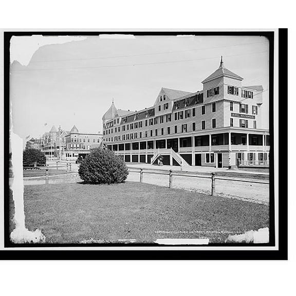 Historic Print, Fourth Avenue, Asbury Park, N.J., 16" x 20"