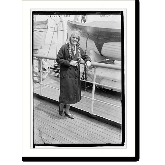 Historic Print, Frances Cook, 16" x 20"