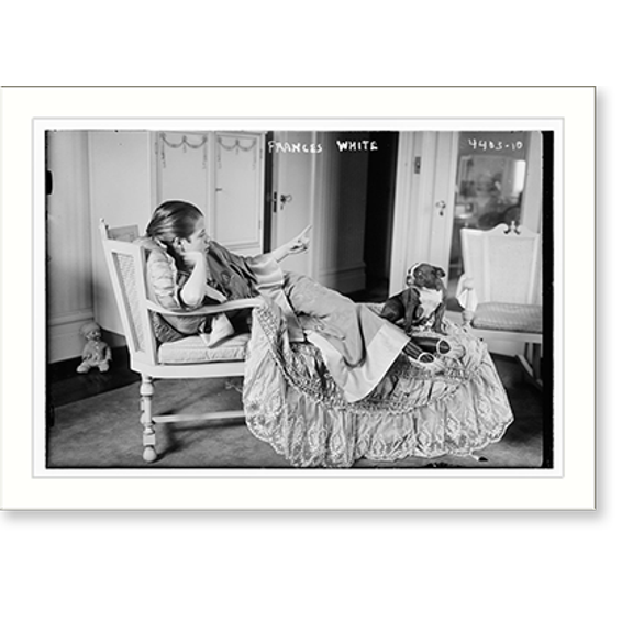 Historic Print, Frances White - 5, 16" x 20"