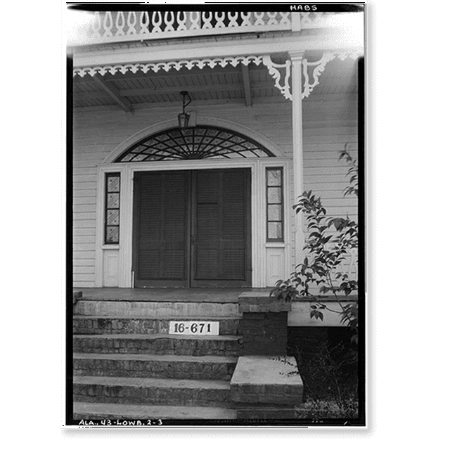 Historic Print, Francis Lewis House, State Highway 97 (County Road 29