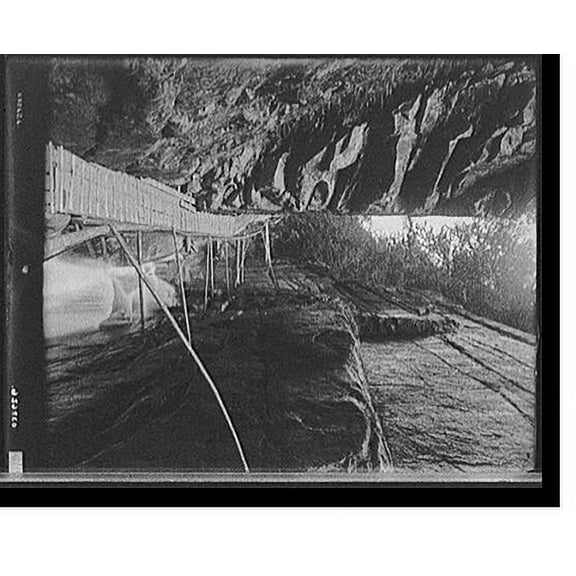 Historic Print, [Franconia Notch, in the Flume, White Mtns., N.H.], 18" x 24"