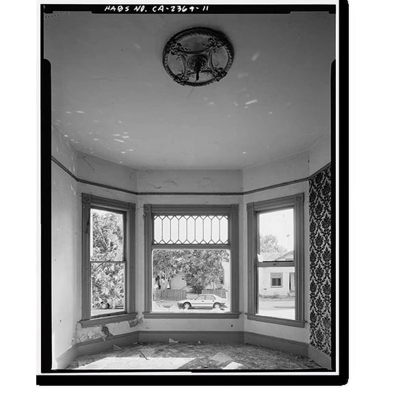 Historic Print, Frank Pozzo House, 70 North River Street, San Jose, Santa Clara County, CA - 10, 16" x 20"
