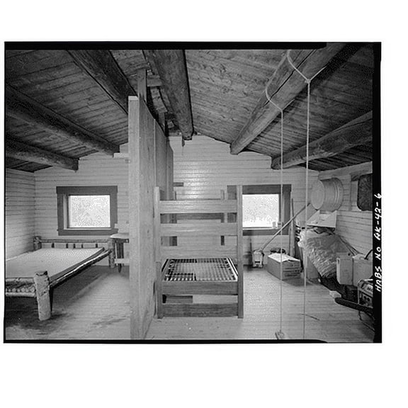 Historic Print, Frank Slaven Roadhouse, Yukon River at Coal Creek, Circle vicinity, Yukon-Koyukuk Census Area, AK - 5, 18" x 24"