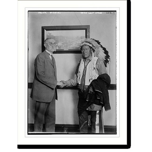 Historic Print, Frank Wiggins, Chief Last Strike, 18" x 24"