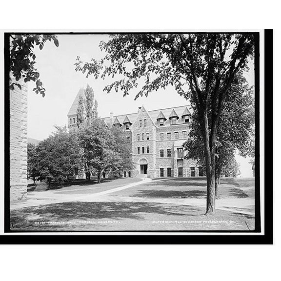 Historic Print, Franklin Hall, Cornell University, 16" x 20"