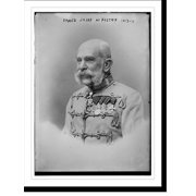 Historic Print, Franz Josef of Austria, in uniform, 16" x 20"