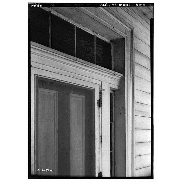 Historic Print, Frascatti, Conception Street, Mobile, Mobile County, AL