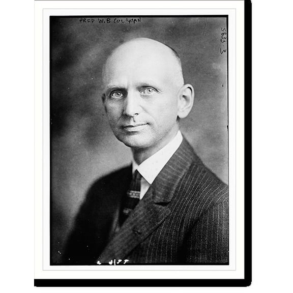 Historic Print, Fred W. B. Coleman, 18" x 24"
