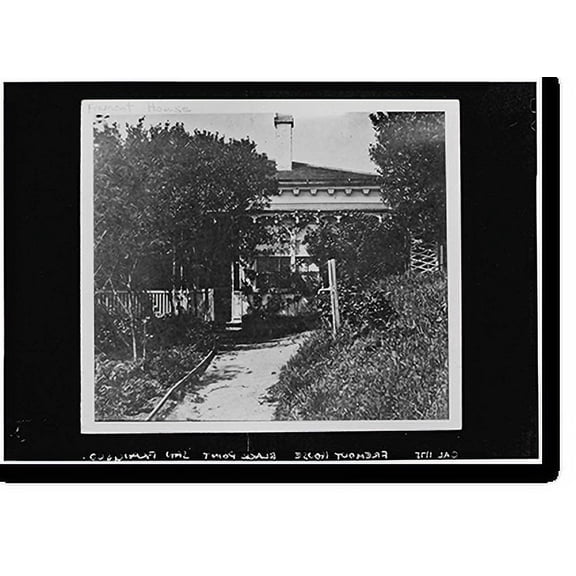 Historic Print, Fremont House, Historic View, Black Point, San Francisco, San Francisco County, CA, 16" x 20"